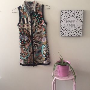 Forever 21 Psychedelic mini dress small